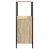 Baderomsskap med hyller sonoma eik 36x35x95 cm