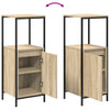 Baderomsskap med hyller sonoma eik 36x35x95 cm