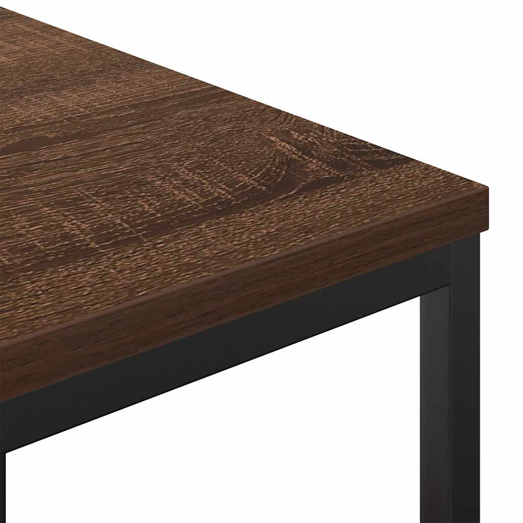 Baderomsskap med hyller brun eik 76,5x35x95 cm vidaXL