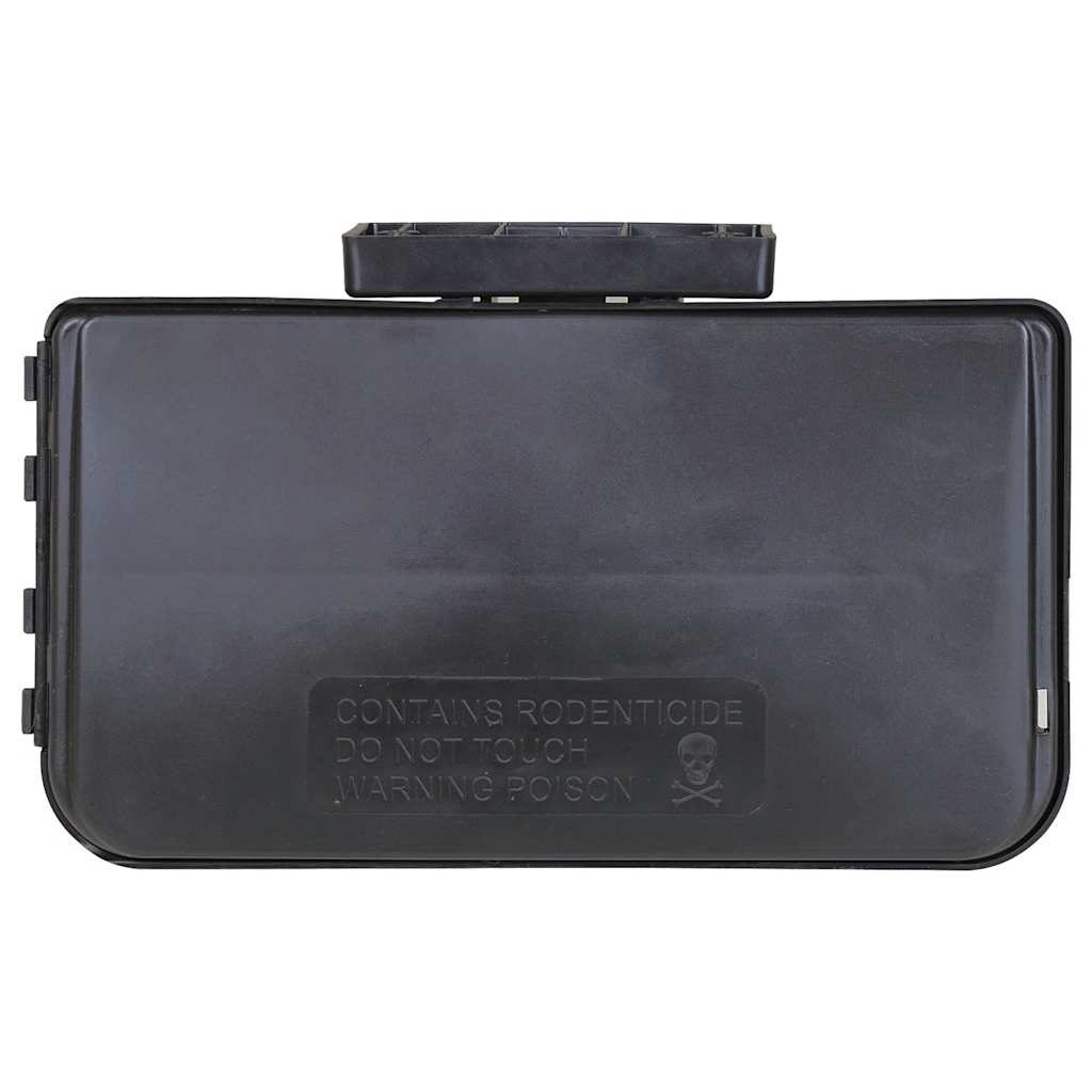 Musefeller 12 stk svart 13x10x4 cm