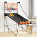 basketball arkademaskin med 4 baller for 2 spillere