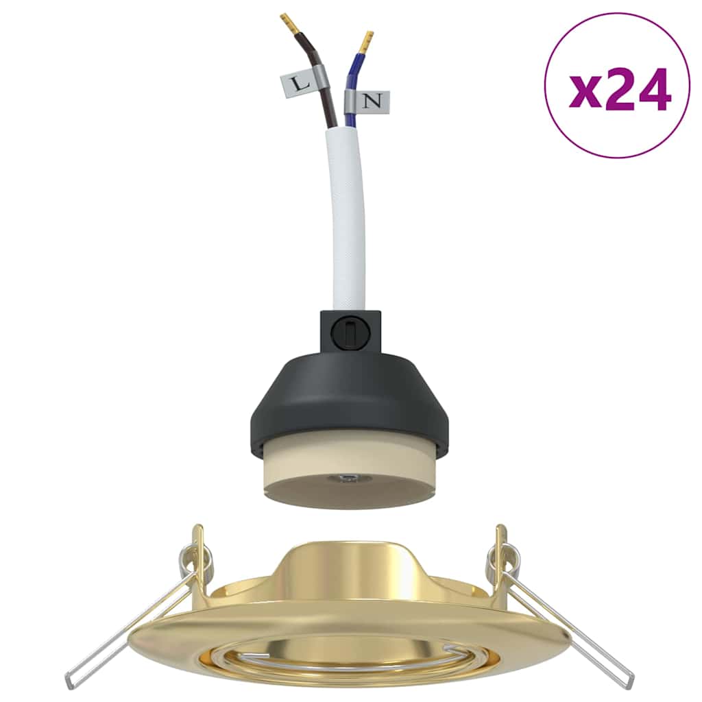 Spotlight 24 pcs Gull 9 x 9 x 2.5 cm Metall