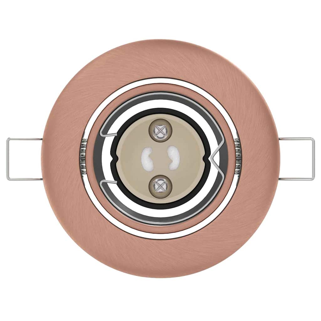Spotlights med søkelys Kobber 9 x 9 cm Metall