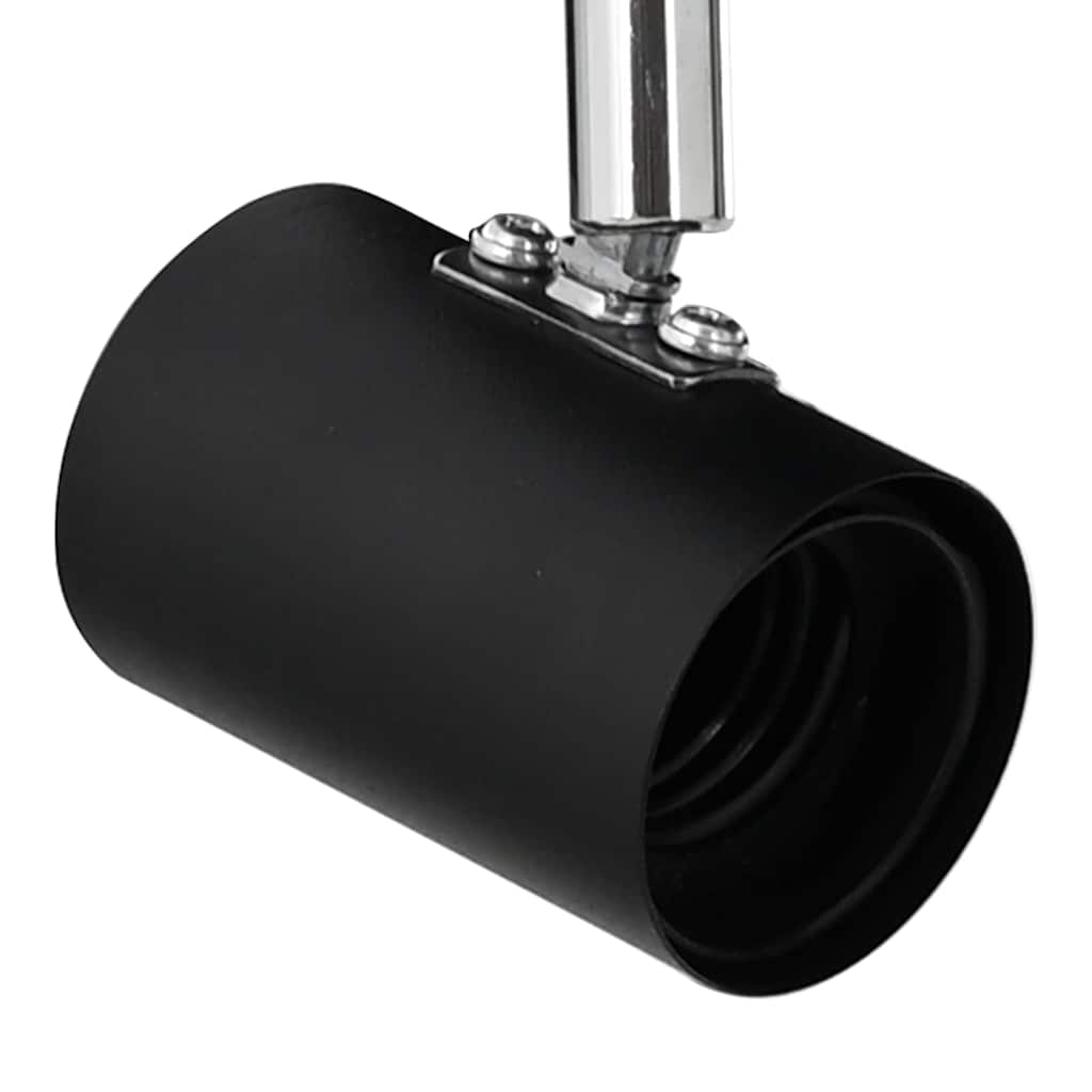 Takspot med søkelys Svart 6,5 x 6 x 11,5 cm Metall