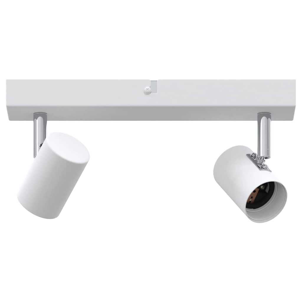 Takspot med søkelys Hvit 26 x 6,5 x 11,5 cm Metall