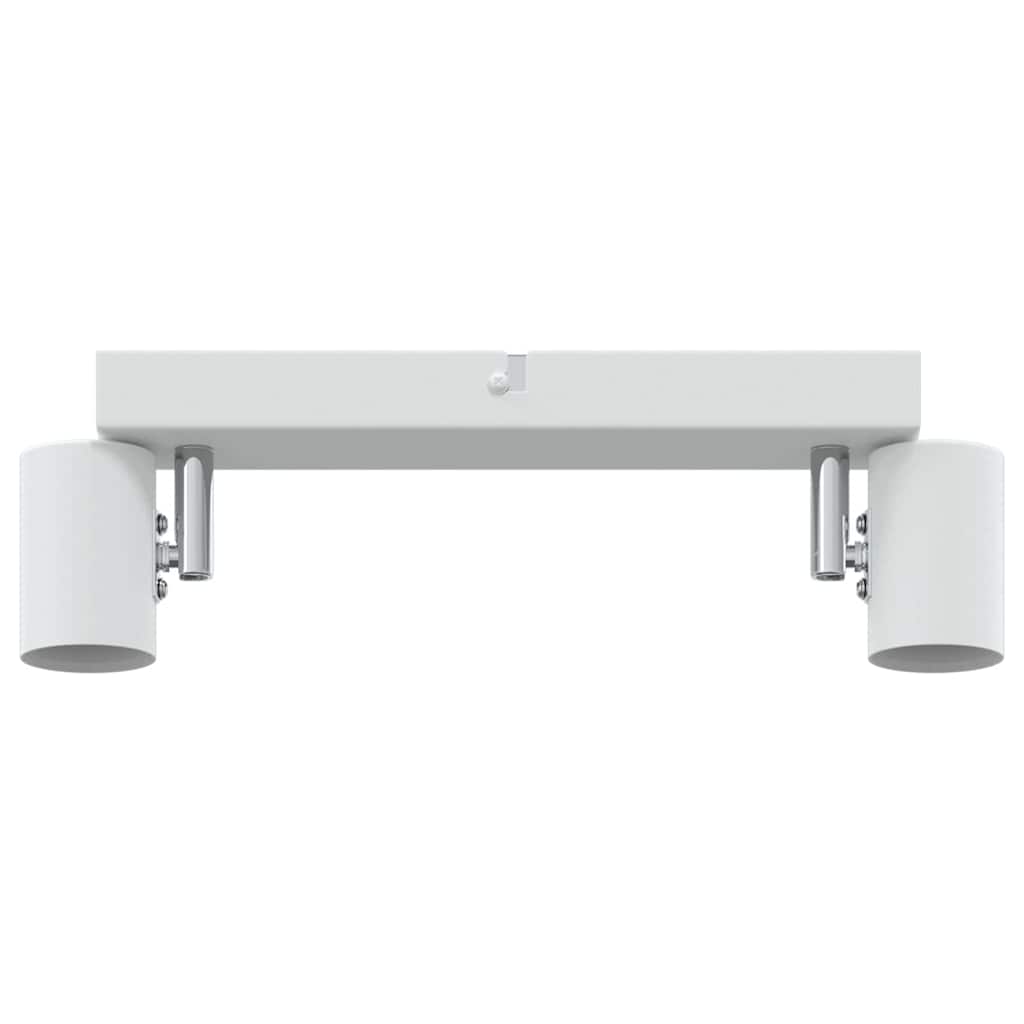 Takspot med søkelys Hvit 26 x 6,5 x 11,5 cm Metall