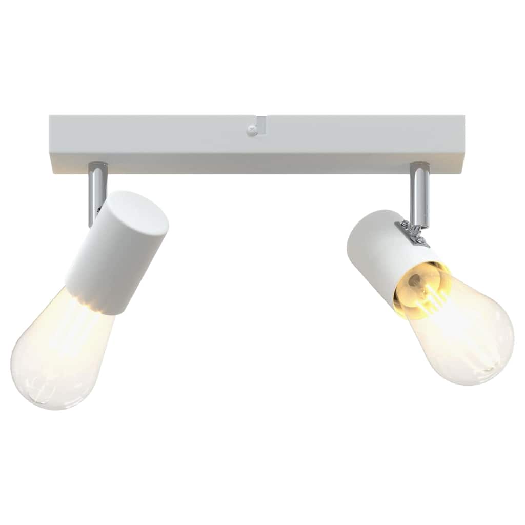 Takspot med søkelys Hvit 26 x 6,5 x 11,5 cm Metall
