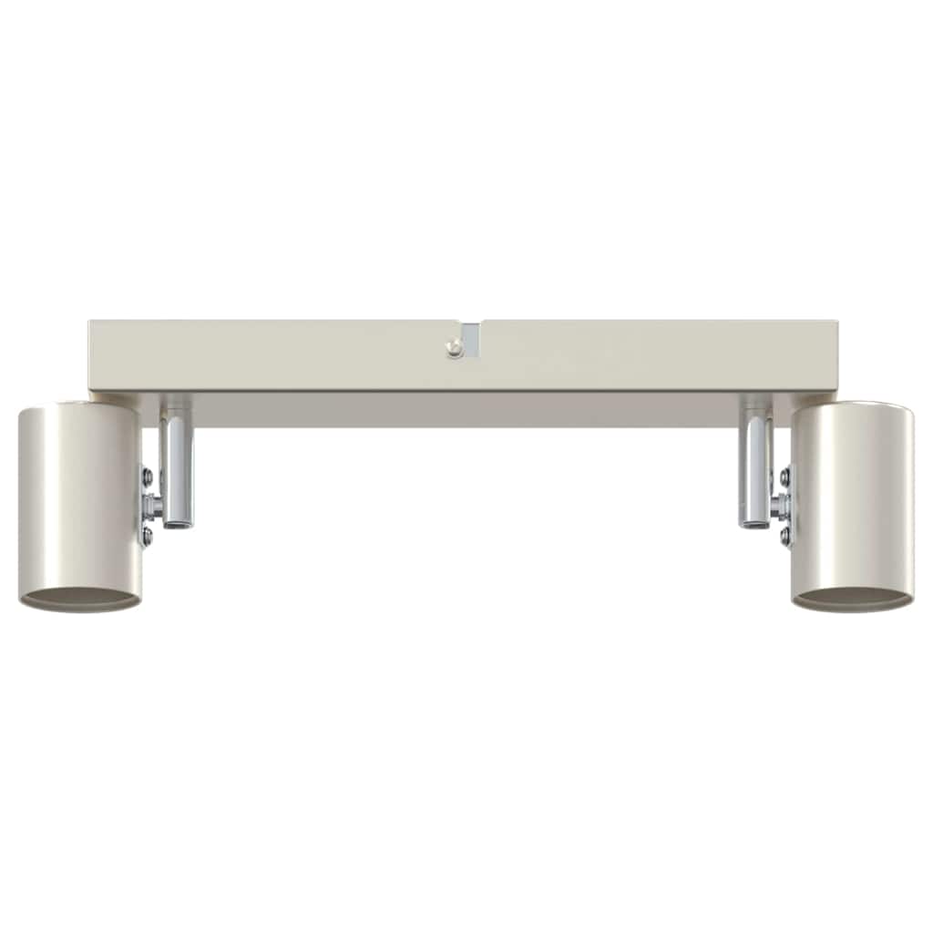 Takspot med søkelys Nikkel 26 x 6,5 x 11,5 cm Metall