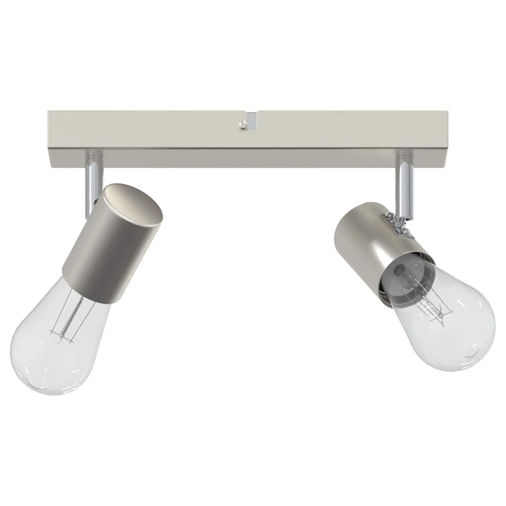 Takspot med søkelys Nikkel 26 x 6,5 x 11,5 cm Metall