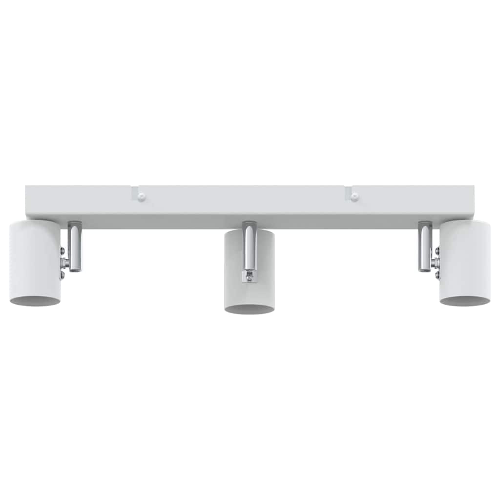 Takspot med søkelys Hvit 38 x 6,5 x 11,5 cm Metall