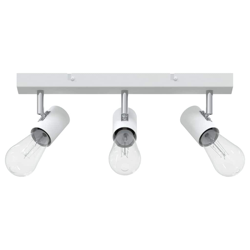 Takspot med søkelys Hvit 38 x 6,5 x 11,5 cm Metall