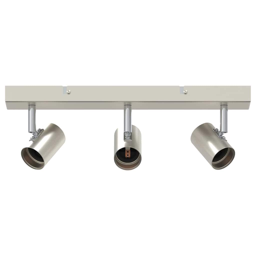 Takspot med søkelys Nikkel 38 x 6,5 x 11,5 cm Metall