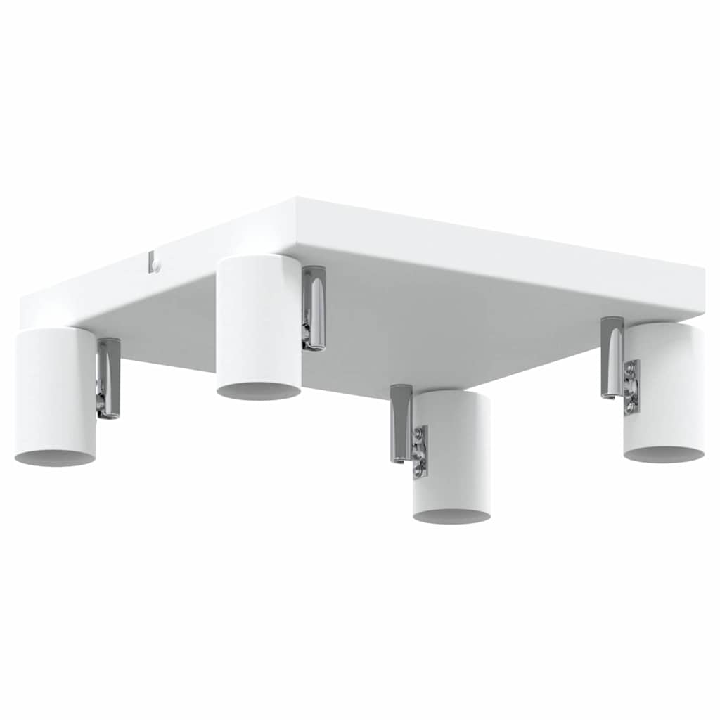 Takspot med søkelys Hvit 26,5 x 26 x 11,5 cm Metall