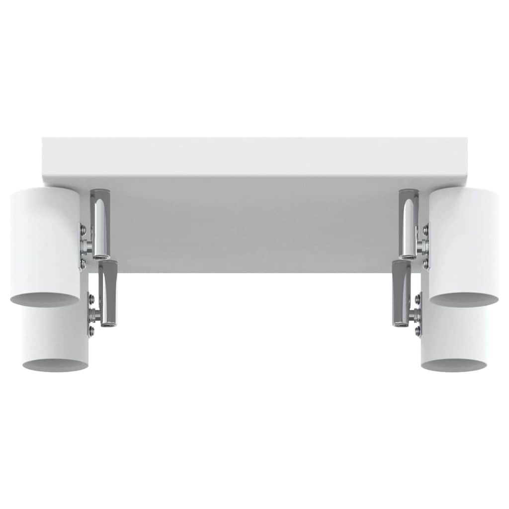 Takspot med søkelys Hvit 26,5 x 26 x 11,5 cm Metall