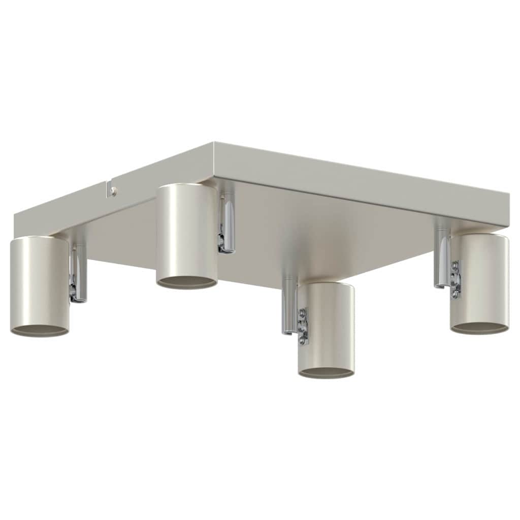 Takspot med søkelys Nikkel 26,5 x 26 x 11,5 cm Metall