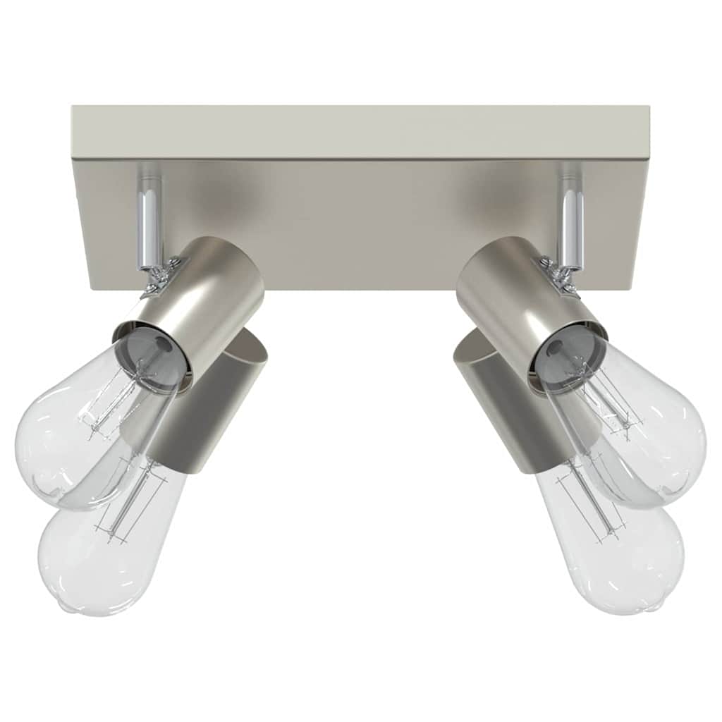 Takspot med søkelys Nikkel 26,5 x 26 x 11,5 cm Metall