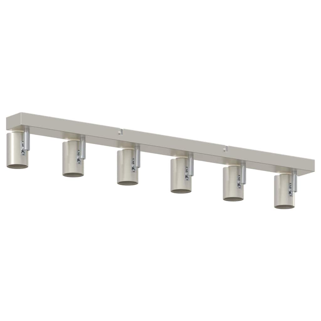 Takspot med søkelys Nikkel 73 x 6,5 x 11,5 cm Metall