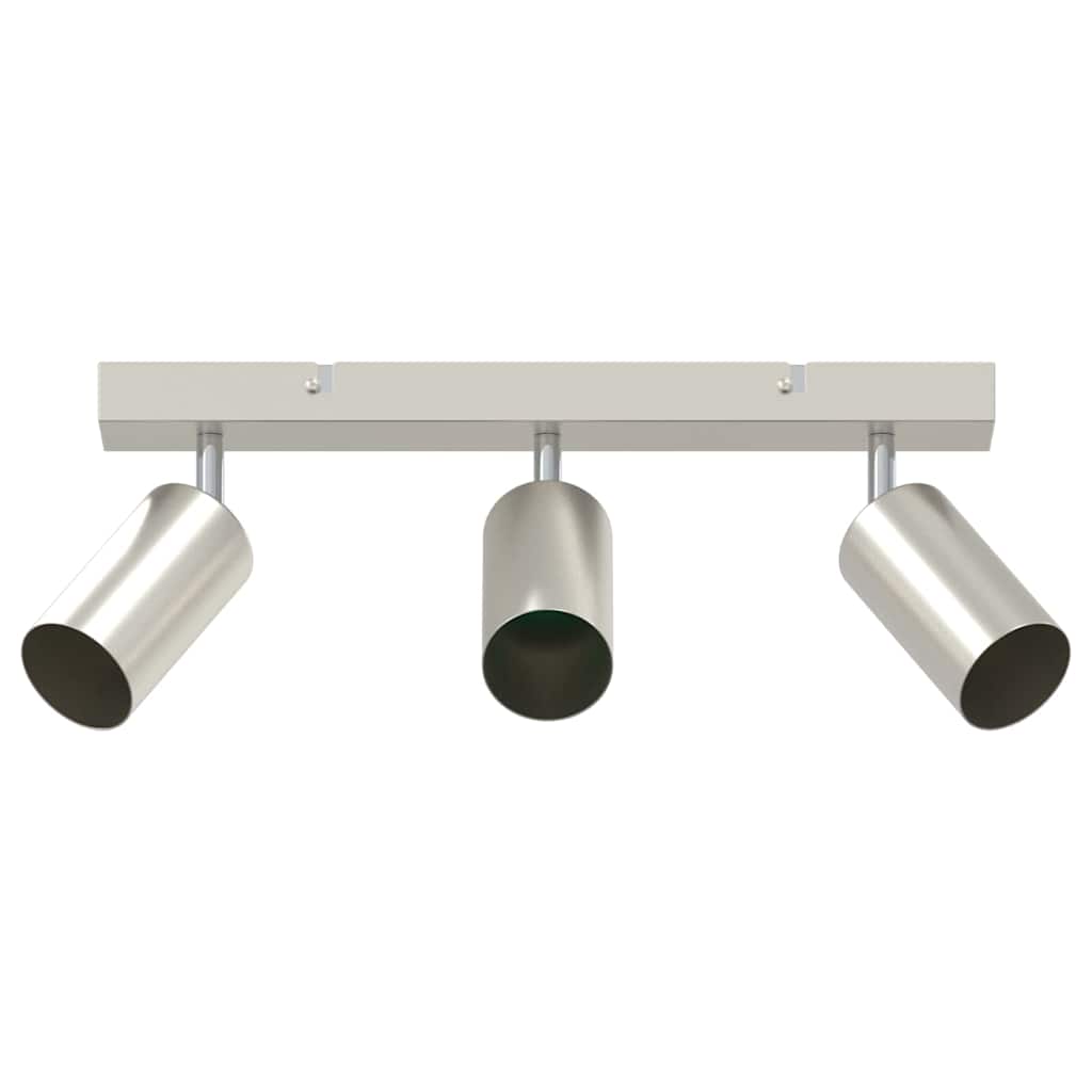 Takspot med søkelys Nikkel 38 x 6 x 16 cm Metall