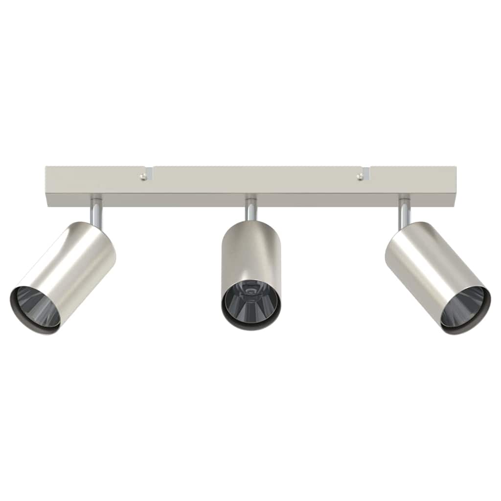 Takspot med søkelys Nikkel 38 x 6 x 16 cm Metall