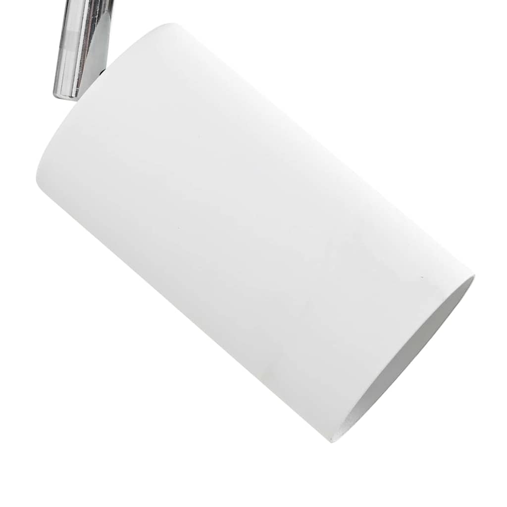 Takspot med søkelys Hvit 26 x 26 x 16 cm Metall