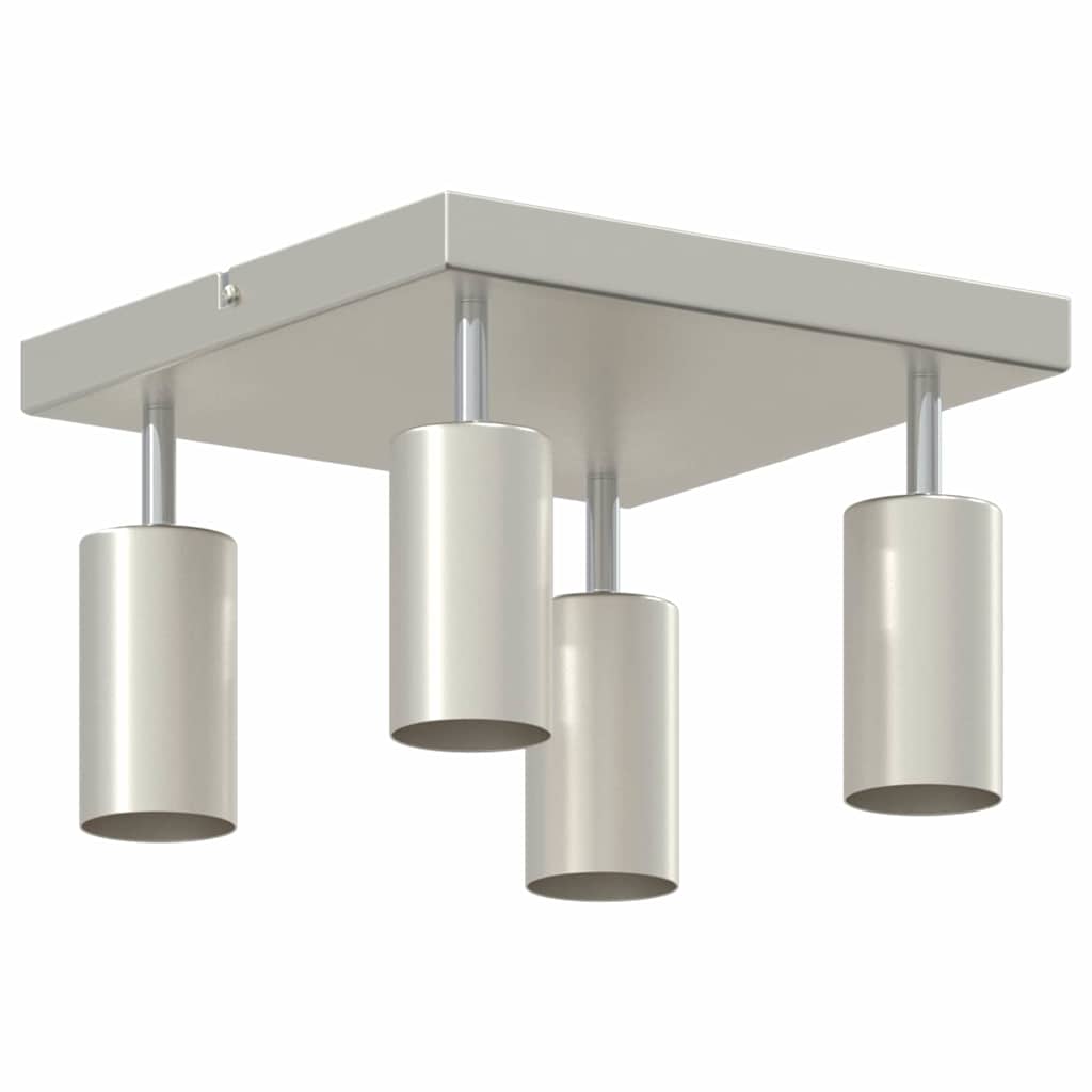 Takspot med søkelys Nikkel 26 x 26 x 16 cm Metall