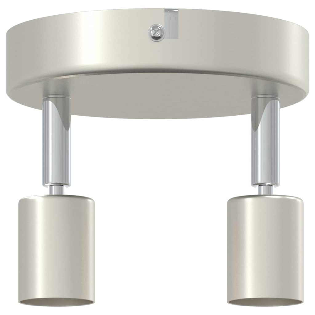 Takspot med søkelys Nikkel 12 x 8 cm Stål
