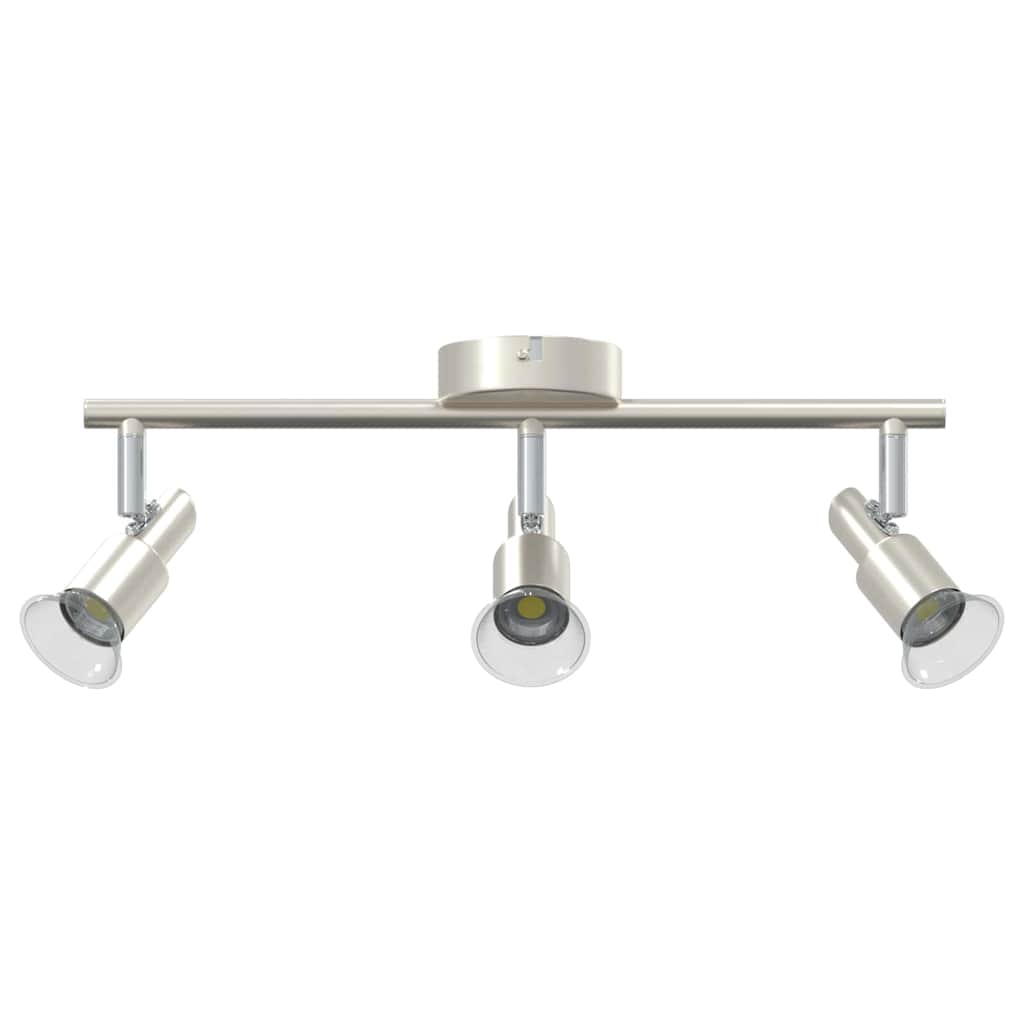 Takspot med søkelys Nikkel 39 x 10,5 x 10,5 cm Stål