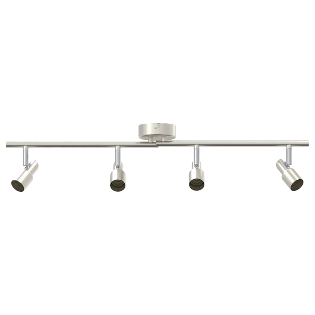 Takspot med søkelys Nikkel 70 x 9 x 12,5 cm Stål