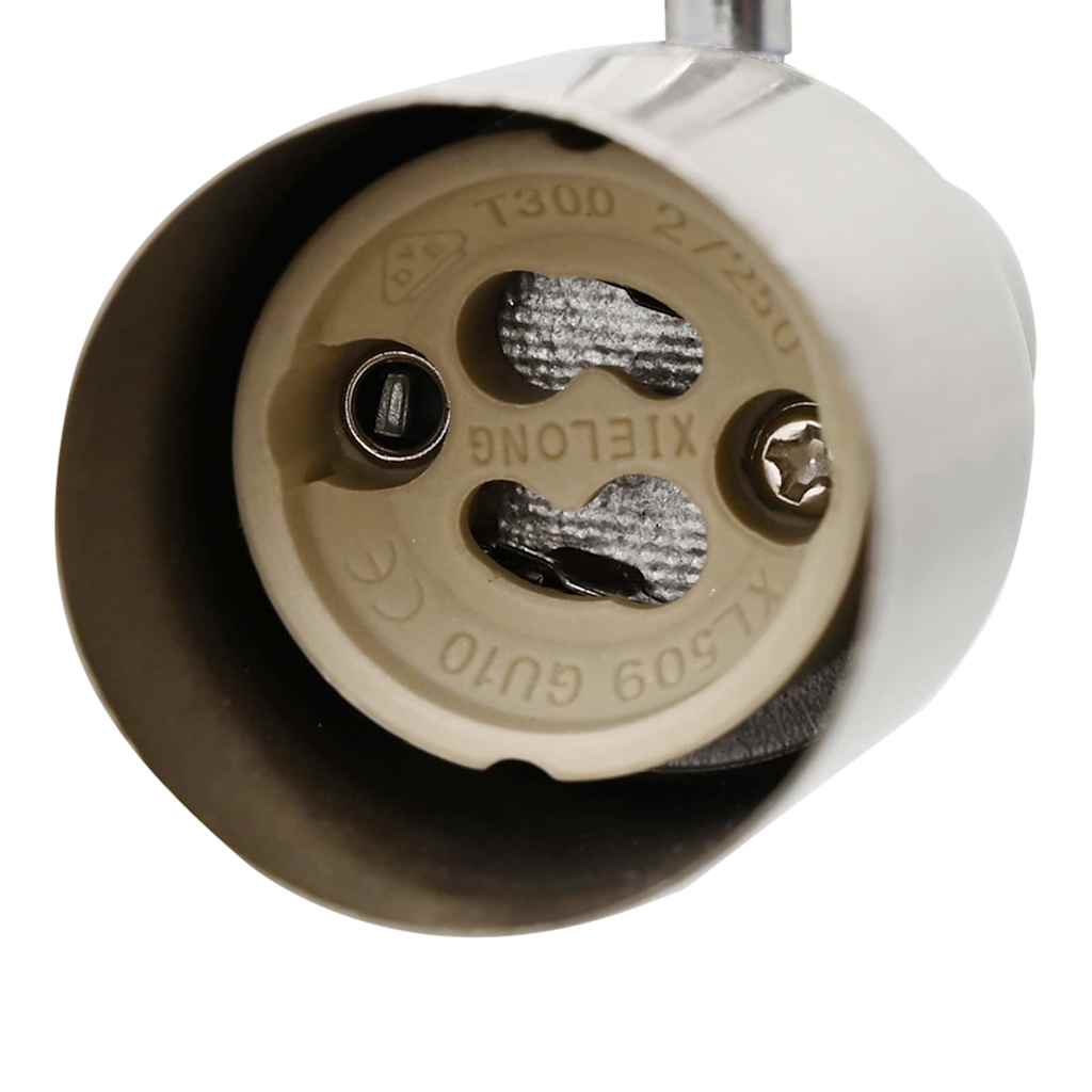 Takspot med søkelys Nikkel 176,5 x 9,5 x 14 cm Stål