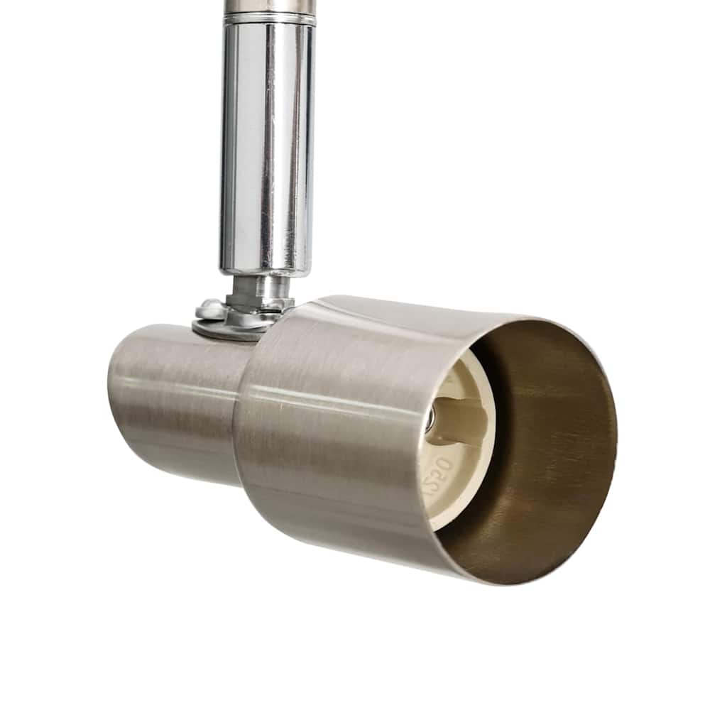 Takspot med søkelys Nikkel 176,5 x 9,5 x 14 cm Stål