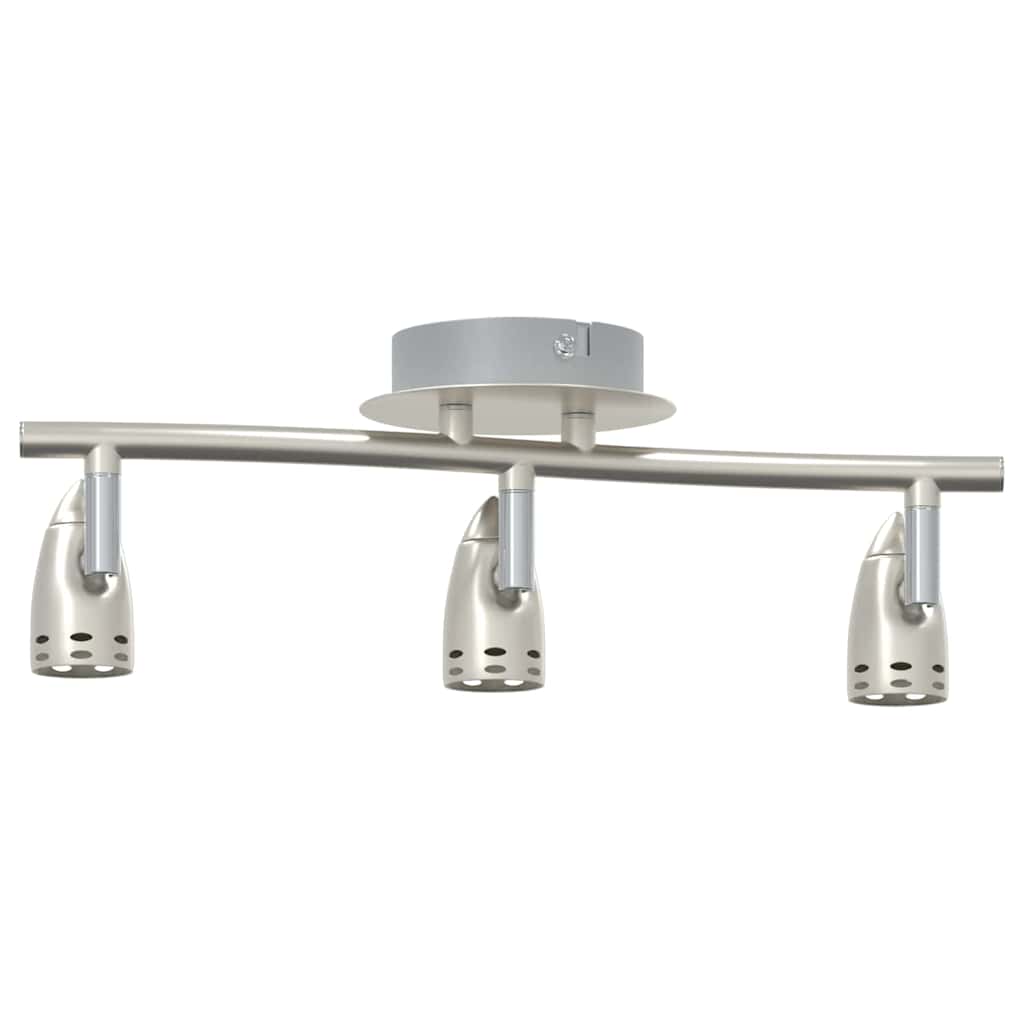 Takspot med søkelys Nikkel 36,5 x 10 x 12,5 cm Metall