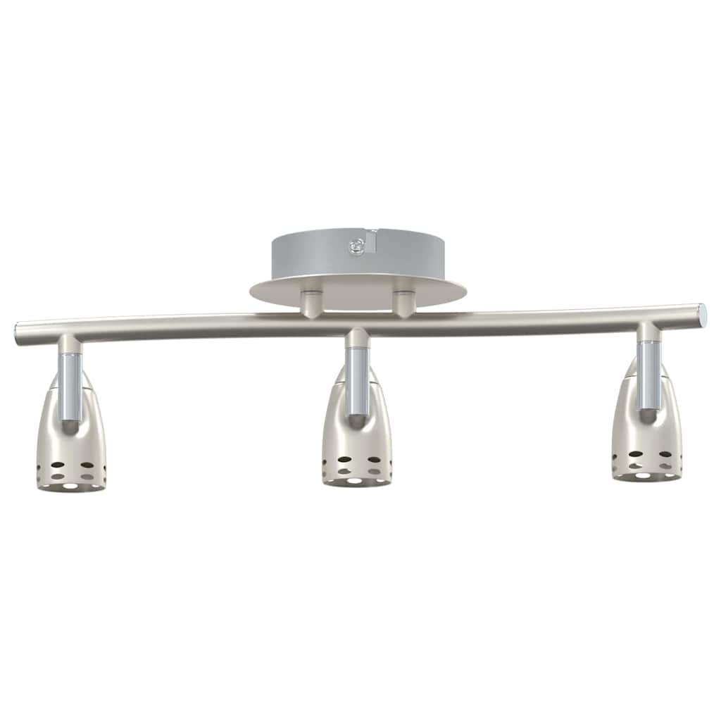 Takspot med søkelys Nikkel 36,5 x 10 x 12,5 cm Metall