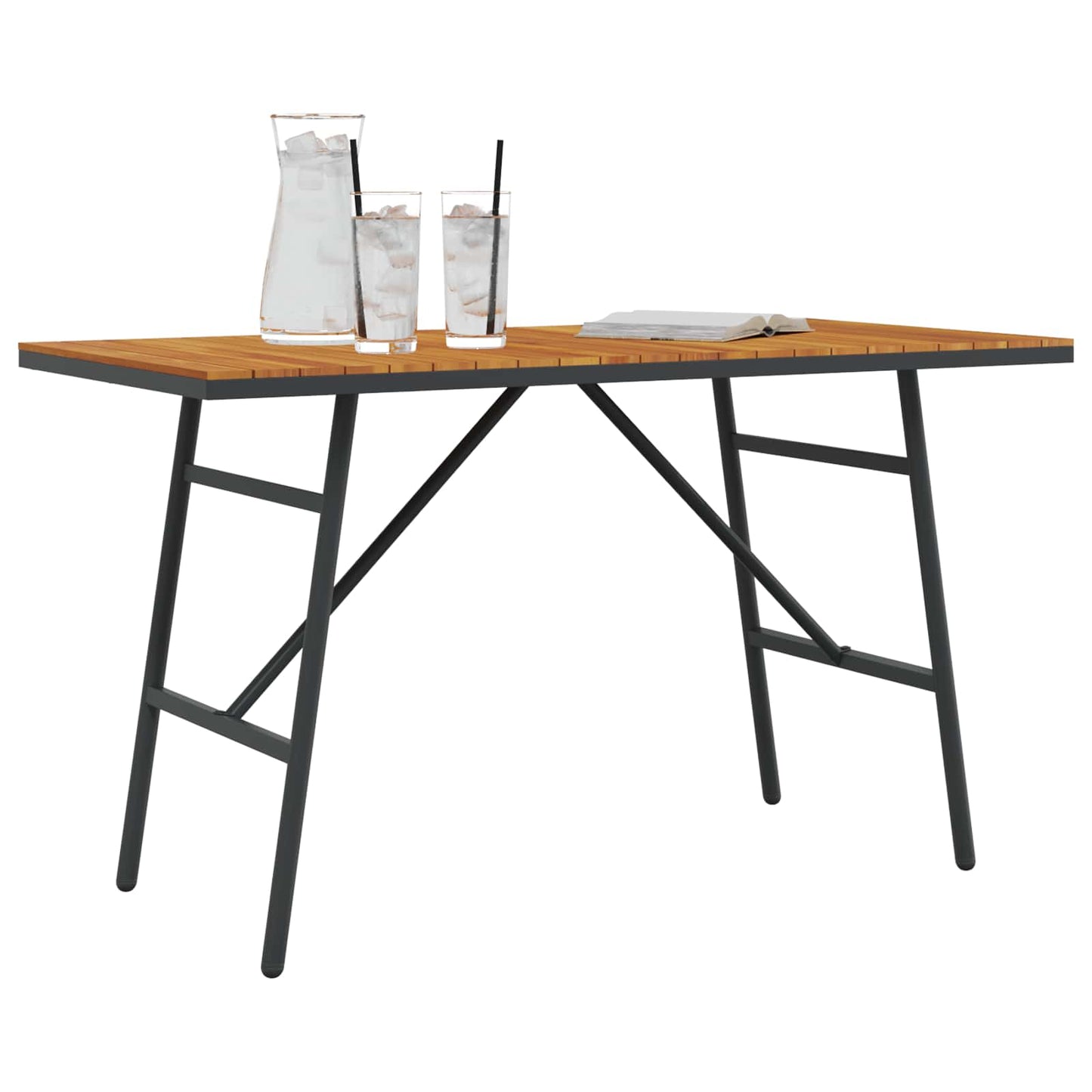 Spisebord Brun 110 x 55 x 61,5 cm Solid akasietre
