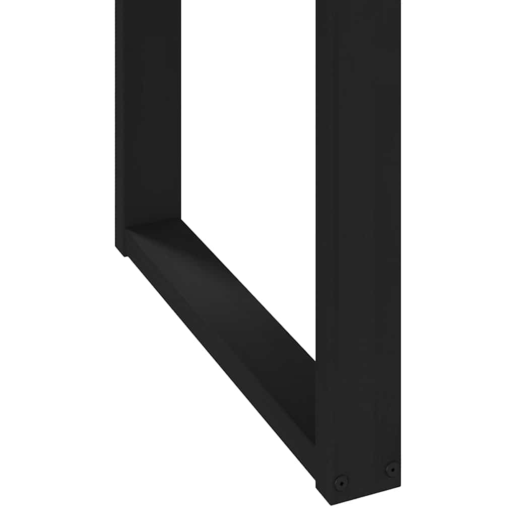 Spisebord NOAIN U-formede ben 180x90x75 cm heltre furu