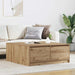 Salongbord med skuffer artisan eik 100x100x40 cm