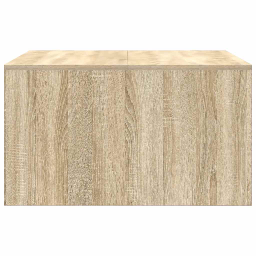 Salongbord med skuffer sonoma eik 70,5x70x40 cm