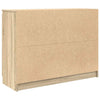 Skjenk med skuffer sonoma eik 100,5x35x76 cm konstruert tre