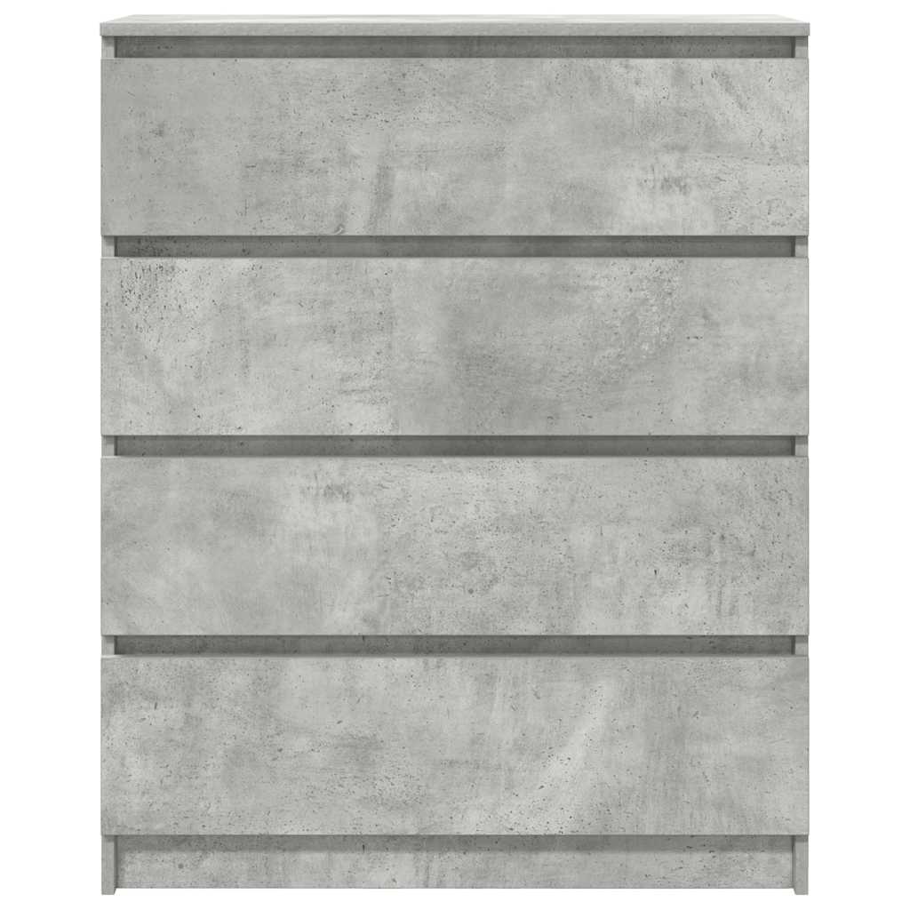 Skjenk betonggrå 80x35x99 cm konstruert tre vidaXL