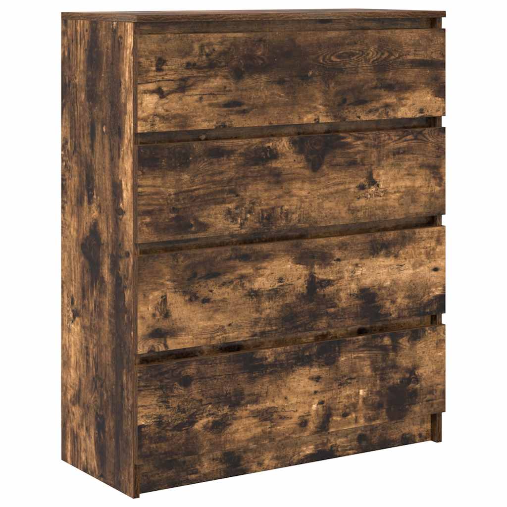 Skjenk røkt eik 80x35x99 cm konstruert tre