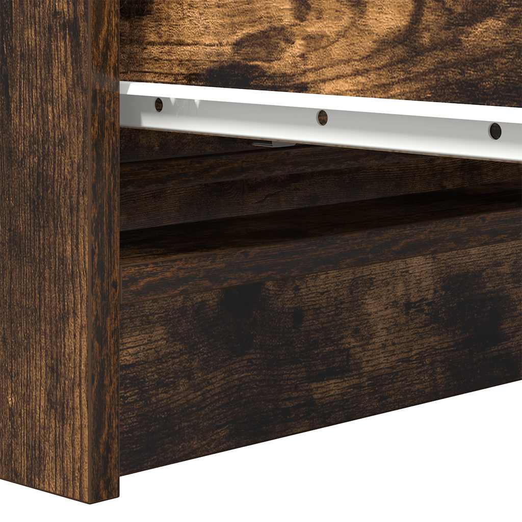 Skjenk røkt eik 80x35x99 cm konstruert tre