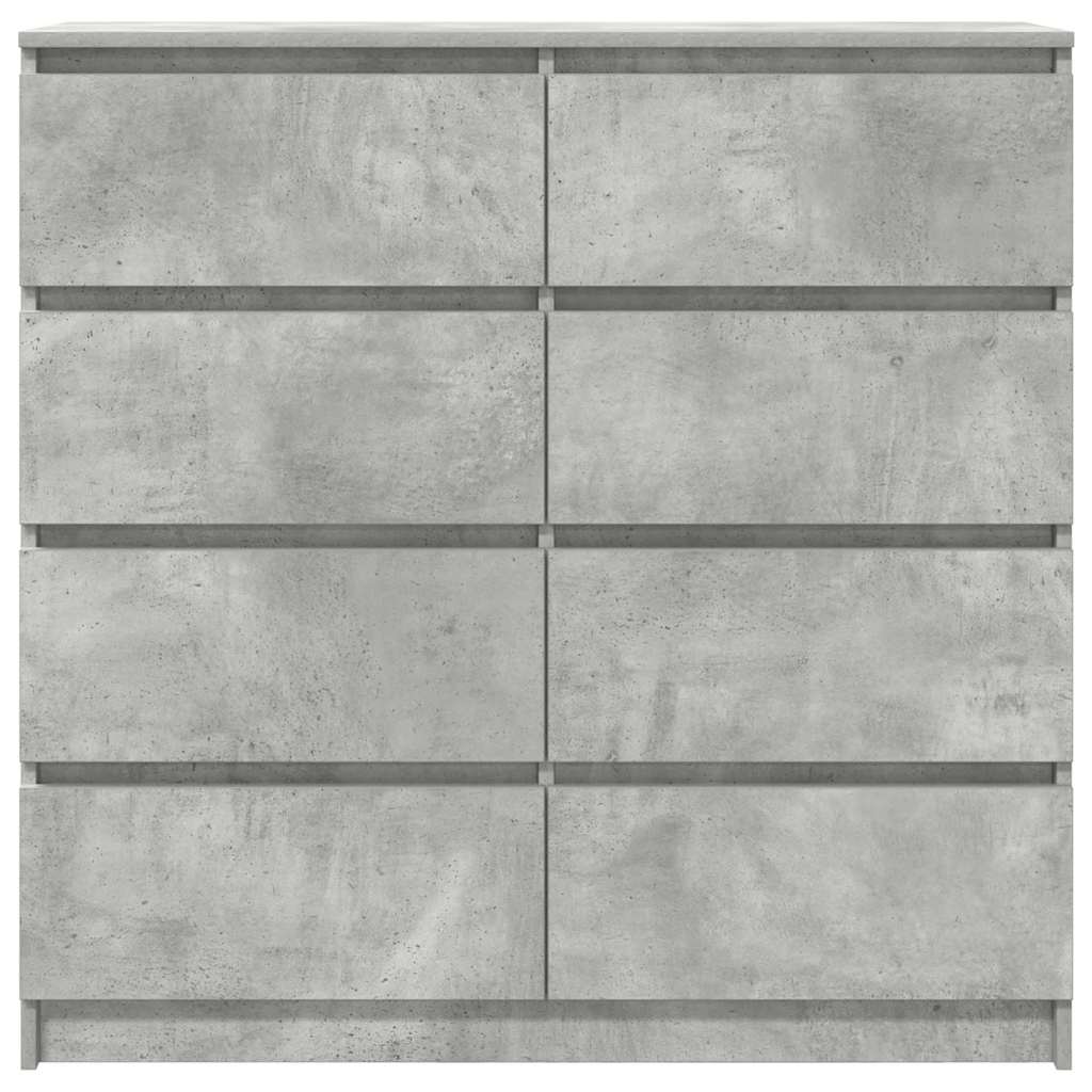 Skjenk betonggrå 100x35x99 cm konstruert tre