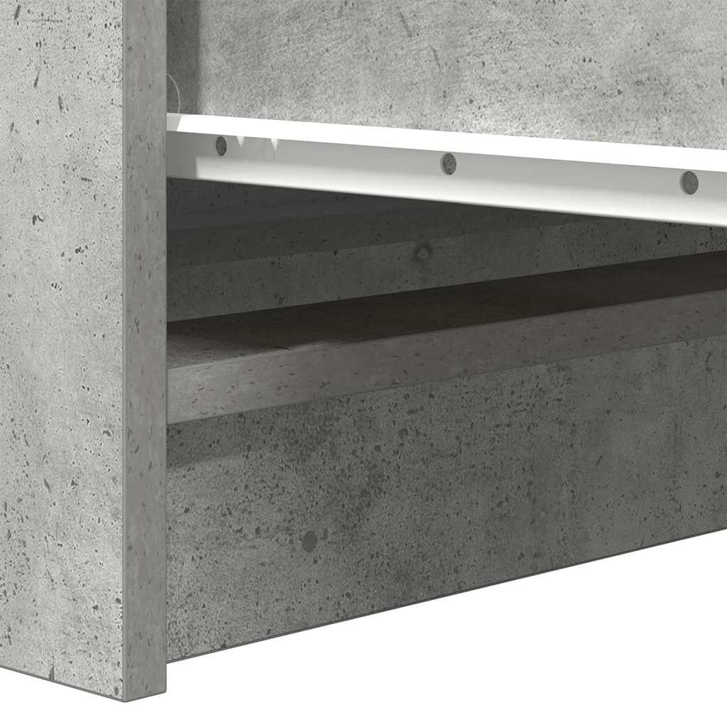 Skjenk betonggrå 100x35x99 cm konstruert tre