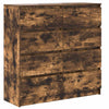Skjenk røkt eik 100x35x99 cm konstruert tre