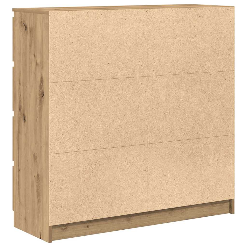 Skjenk artisan eik 100x35x99 cm konstruert tre