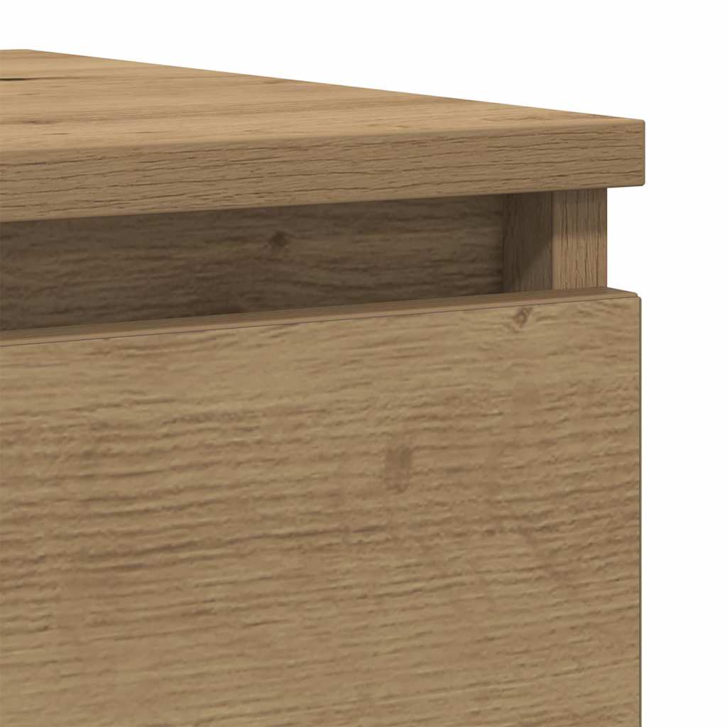 Skjenk artisan eik 100x35x76 cm konstruert tre