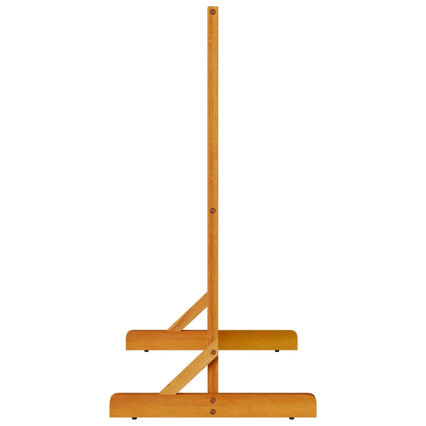 Personvernsvegg Brun 79.5 x 50 x 110 cm Massivt akasietre vidaXL