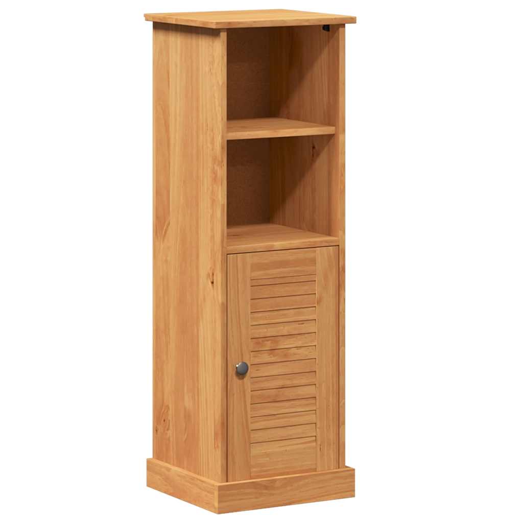 Baderomsinnredningssett 5 pcs honningbrun 37 x 34 x 110 cm