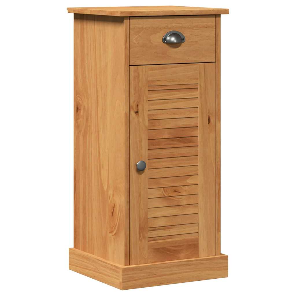 Baderomsinnredningssett 5 pcs honningbrun 37 x 34 x 110 cm