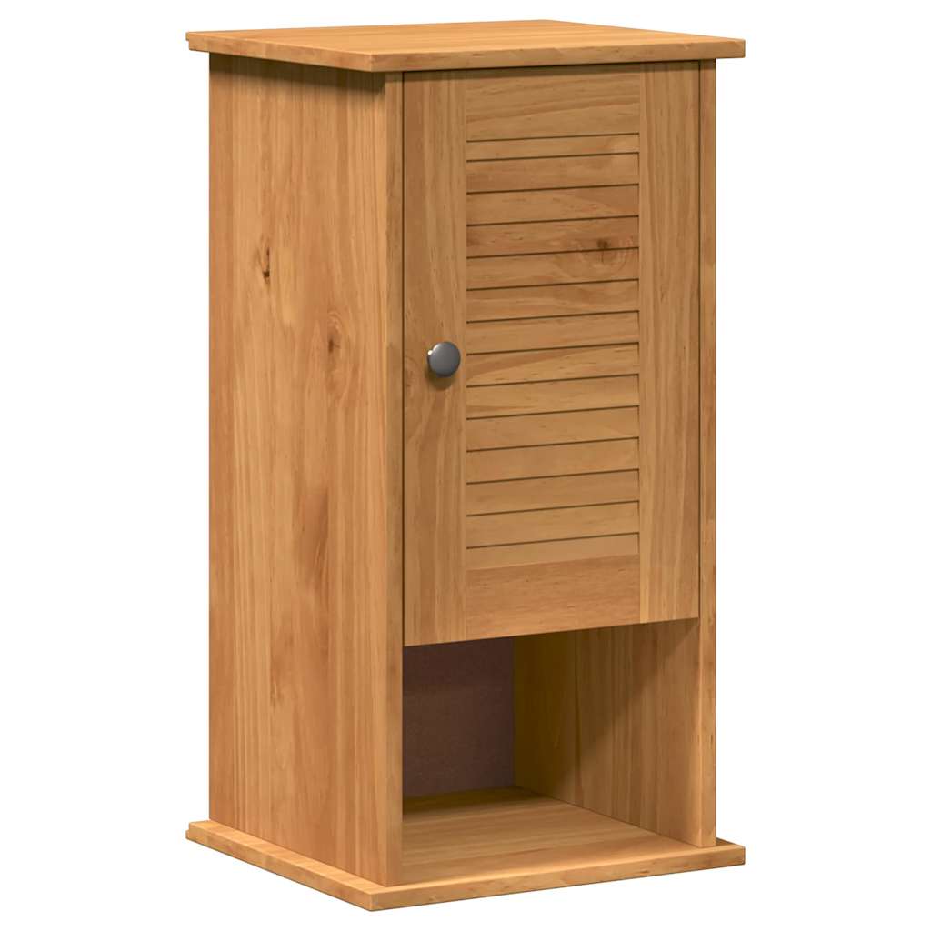 Baderomsinnredningssett 5 pcs honningbrun 37 x 34 x 110 cm