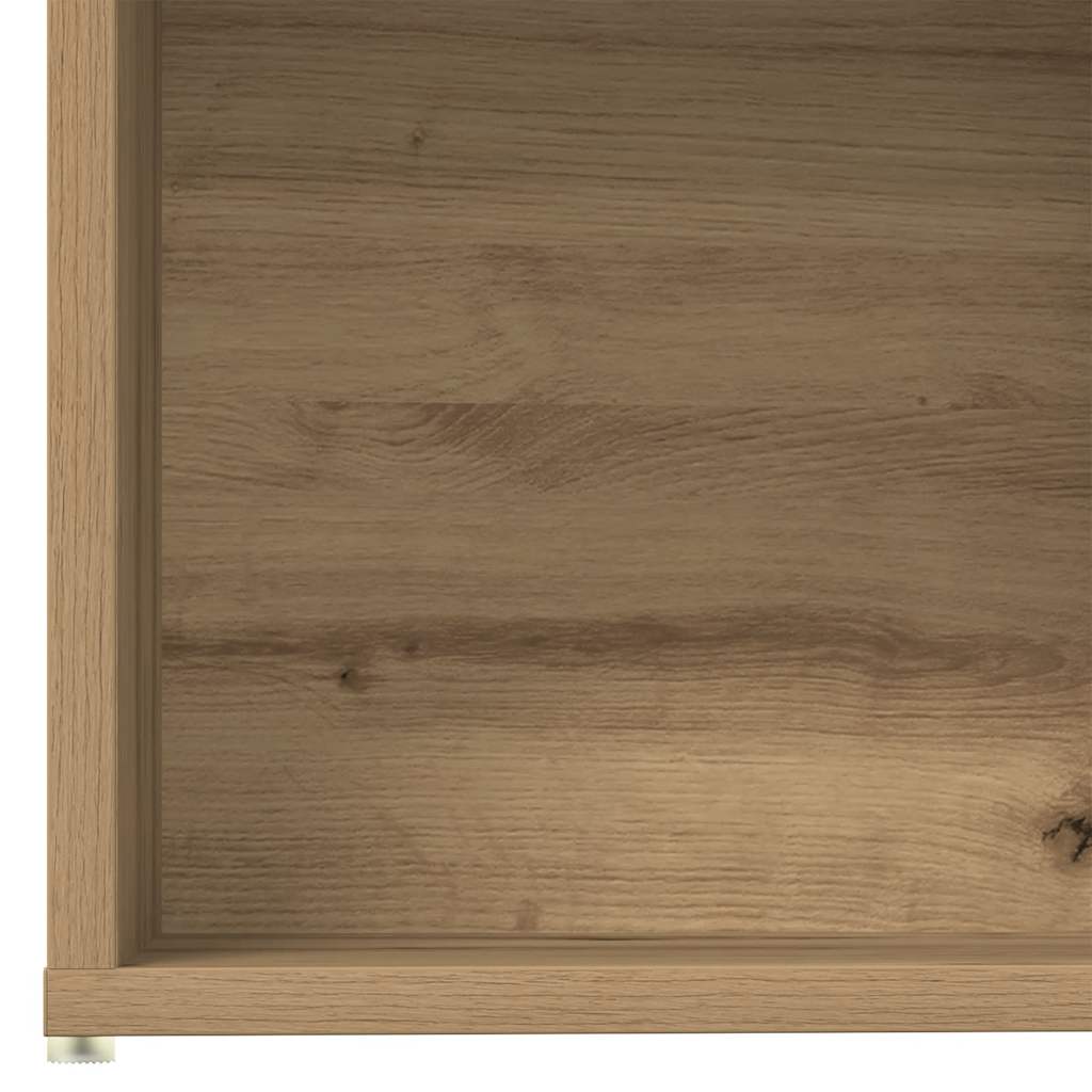 Bokskap 3 stk artisan eik konstruert tre
